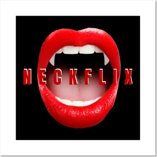 Neckflix - All Vampire, All the Time Posters and Art